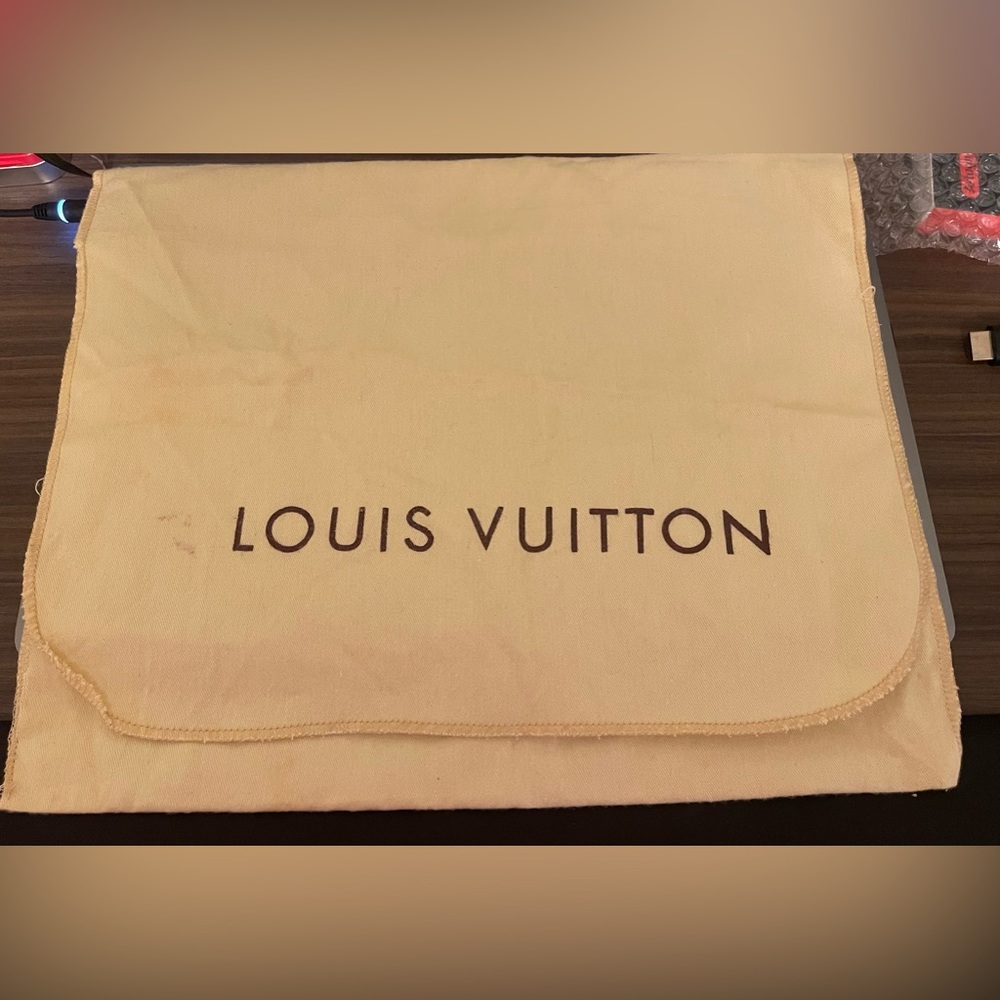 Authentic Louis Vuitton Flap Dust Bag